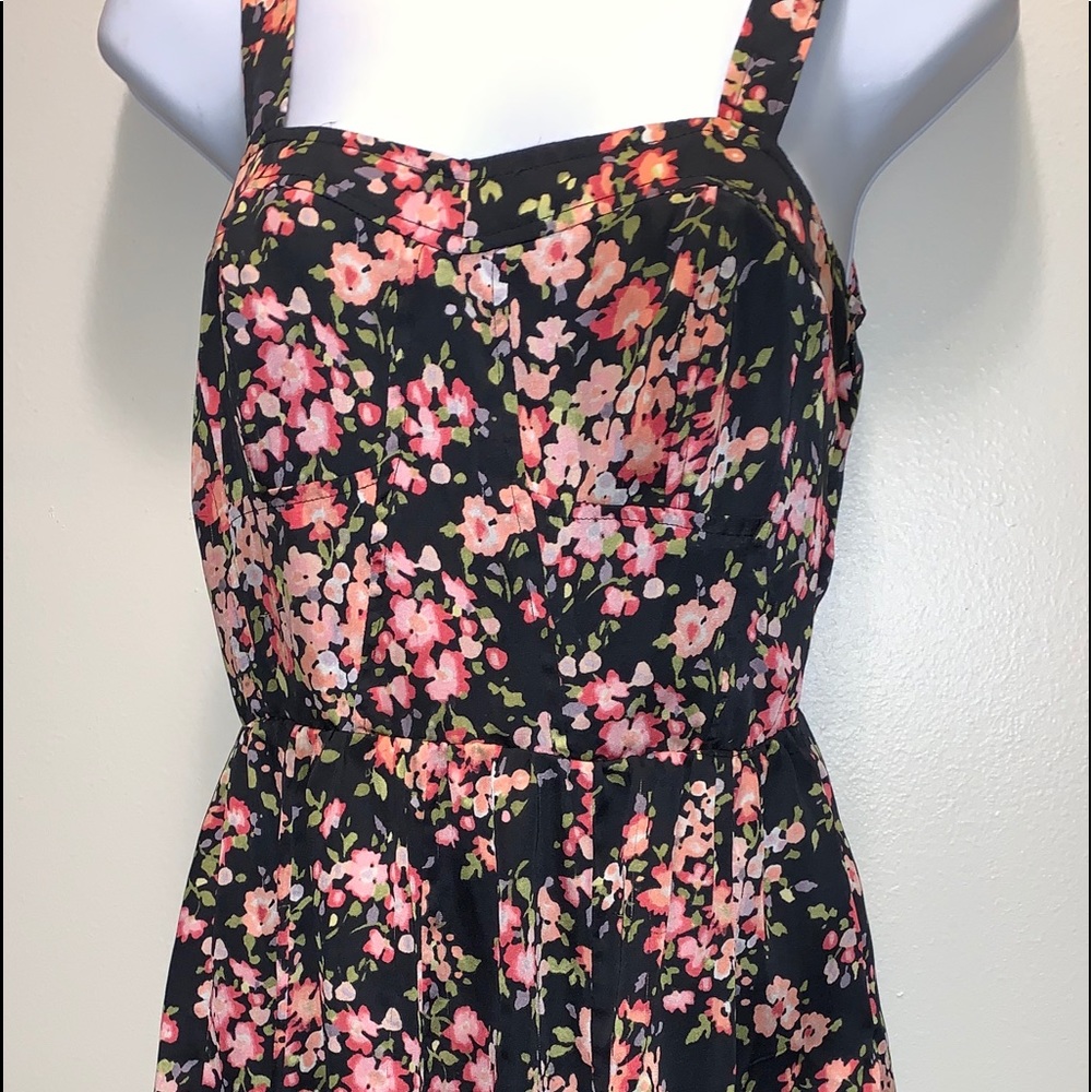 Lauren Conrad silky polyester party dress NWOT